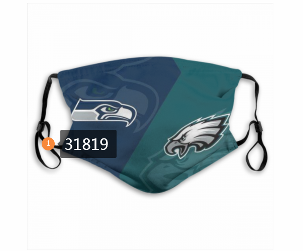 NFL Miami Dolphins 1362020 Dust mask with filter